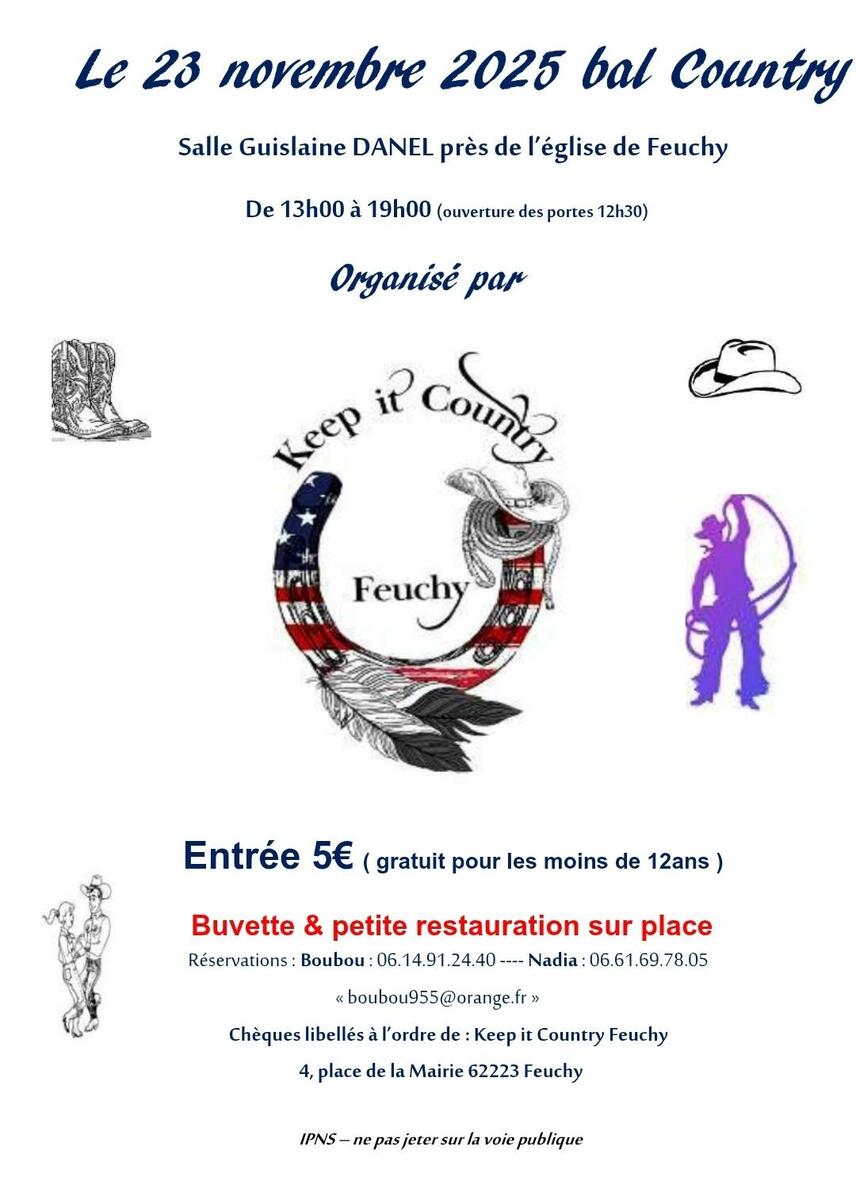 Bal FEUCHY (62) 23 novembre 2025