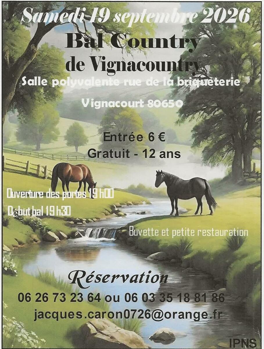 Bal Vignacourt le 19 septembre 2026