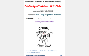 Bal MAILLY-MAILLET 16 novembre 2024