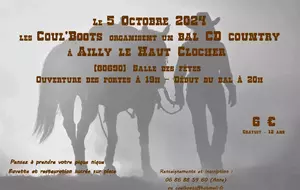 Bal Cool boot's-Ailly-le-haut-clocher (80) 05 octobre 2024